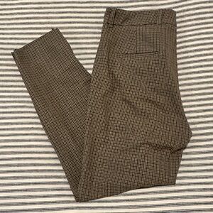 Zara plaid workwear pants